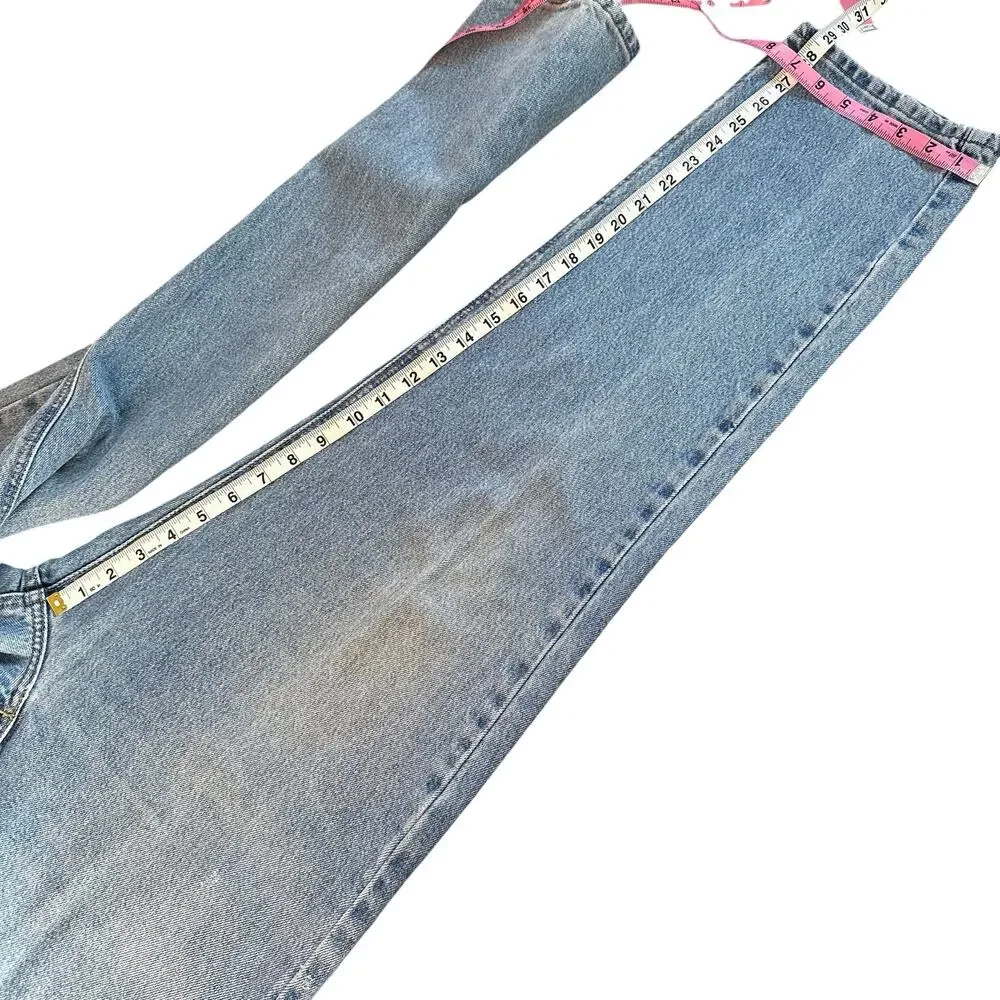 Carhartt B18 Traditional Fit Tapered Jeans Stonewash Light Medium Blue 40x30